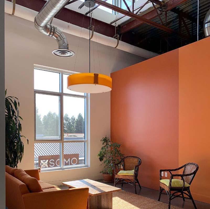 Invicta 16359-30-SFM Indoor/Outdoor Dark Iron Semi Flush Mount Pendant By Ultralights Lighting Additional Image 1