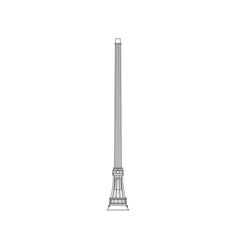 Lumec Lighting Traditional Poles (R130 Series)