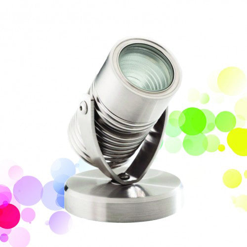 LuxR Lighting Modux Four RGBW Weighted Base Spot Light