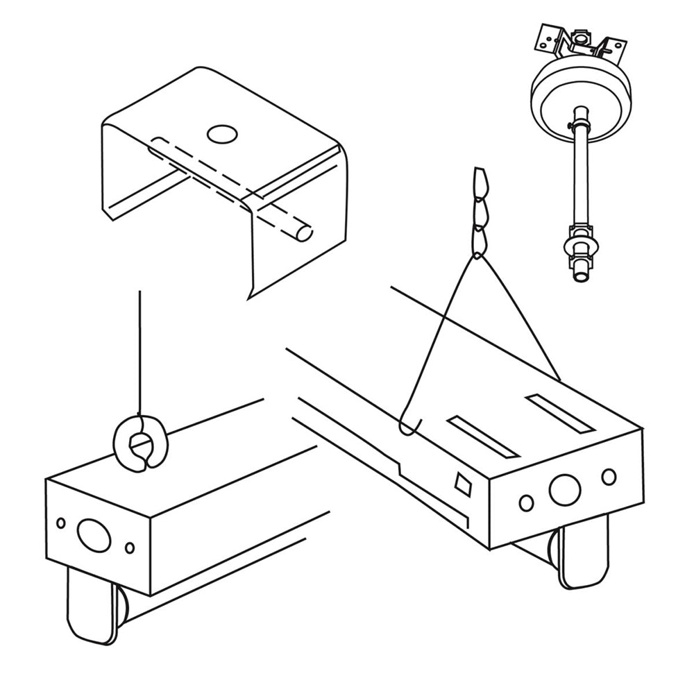 Metalux Lighting Strips/Industrials Options and Accessories