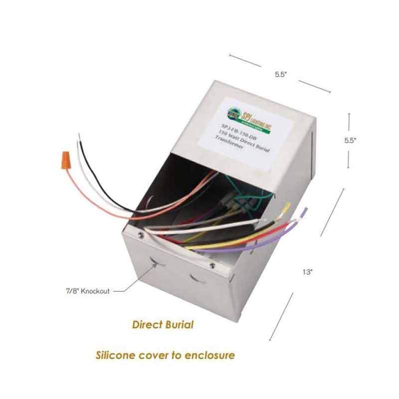SPJ Lighting FB-300DB 300W Direct Burial Transformer