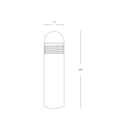 SPJ Lighting SPJ-R12 Concrete Bollard