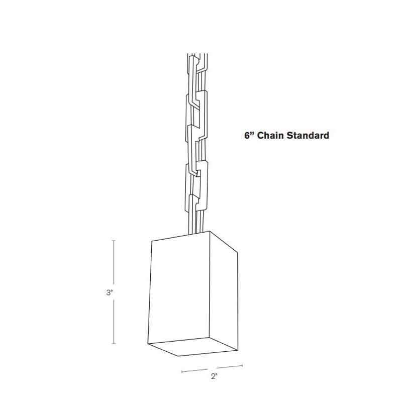 SPJ Lighting SPJ-SQ3-H 2W Hanging Light 12V