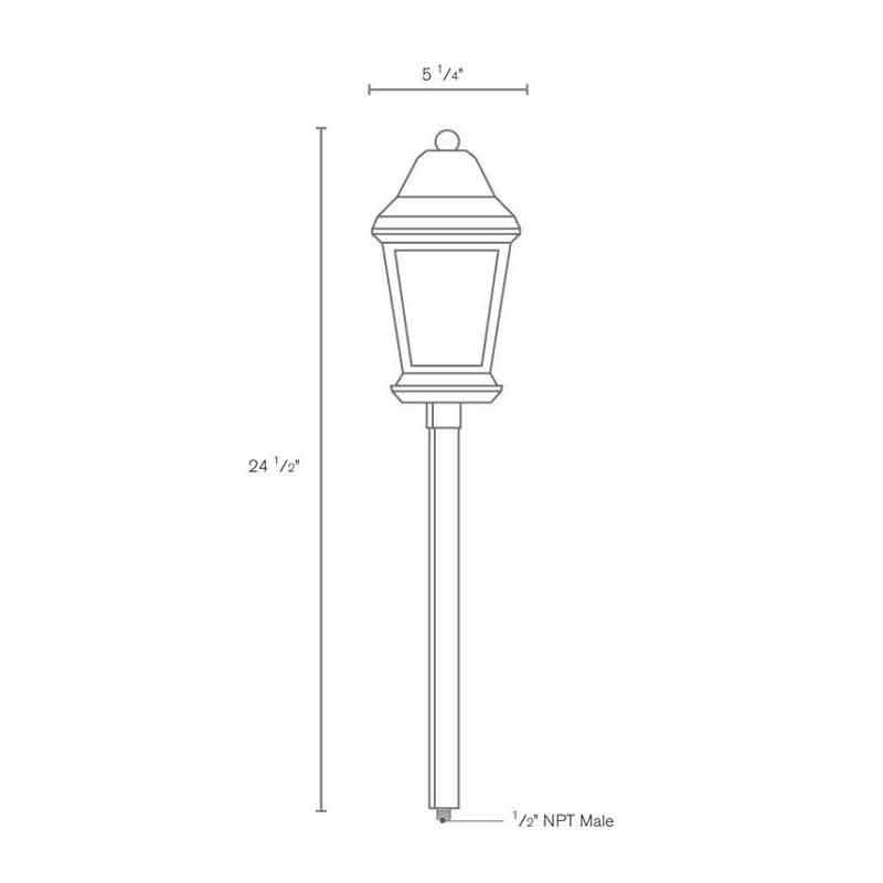 SPJ Lighting SPJ04-01 LED Garden Lantern