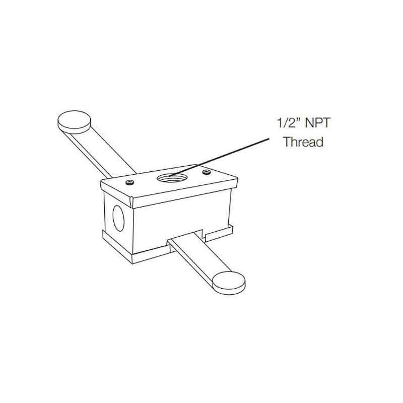SPJ Lighting SPJ19-07-BOX Splice Box Only