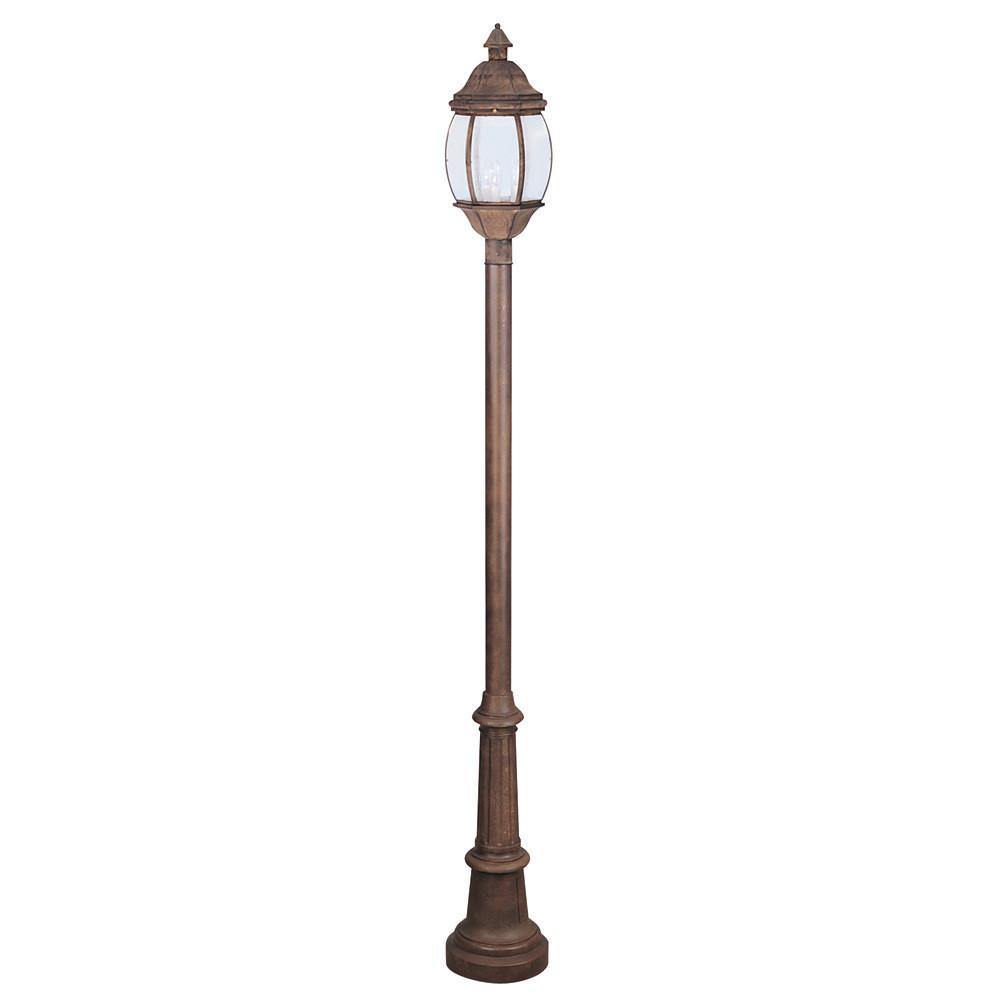 SPJ Lighting SPJ26-02A Solid Brass Post Lantern