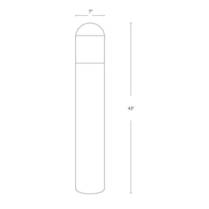 SPJ Lighting SPJ51-09-12 LED Bollard Light 12V