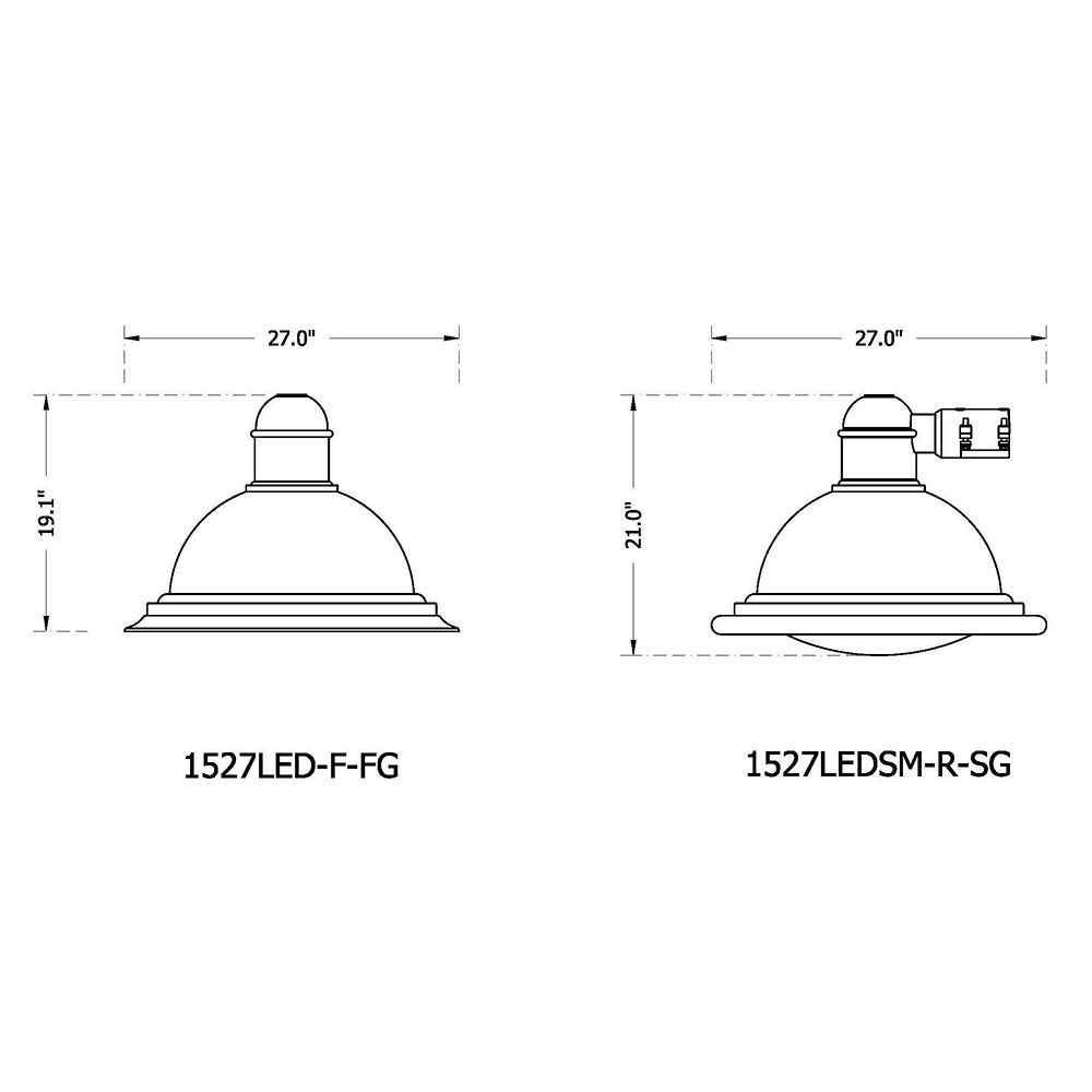 Sternberg Lighting 1527LED Medium Omega™