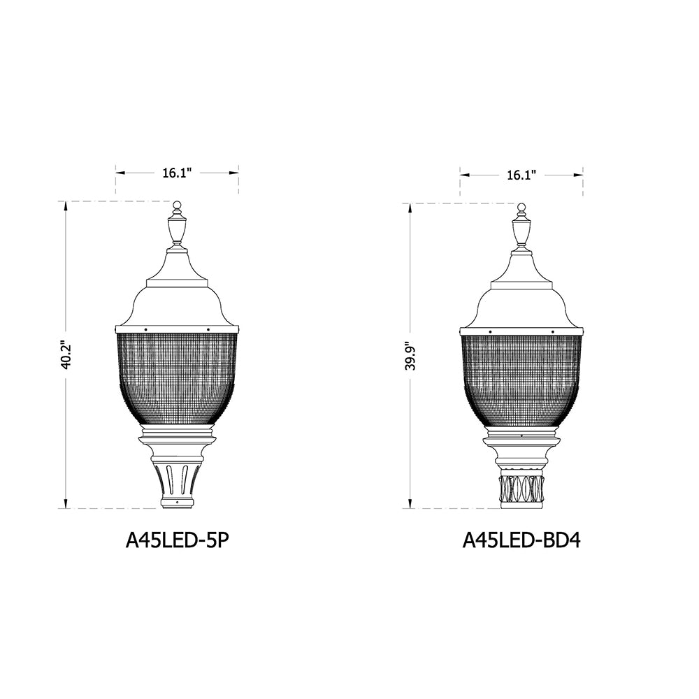 Sternberg Lighting A45LED Palmetto