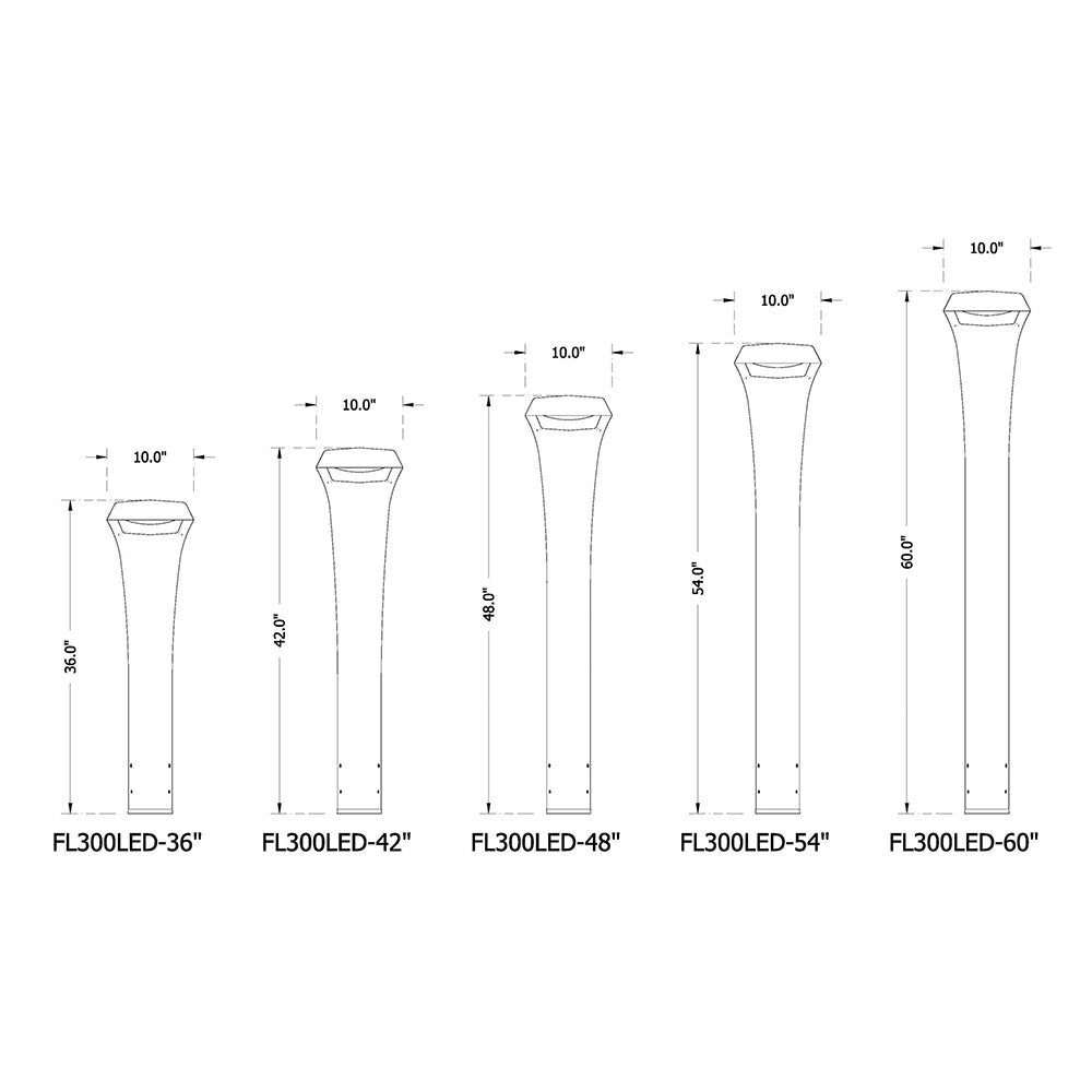 Sternberg Lighting FL300LED Flight™ Bollard