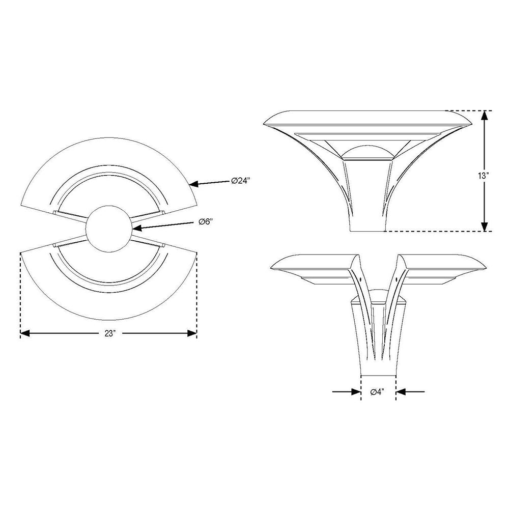 Sternberg Lighting LU660 Medium Lunaria™