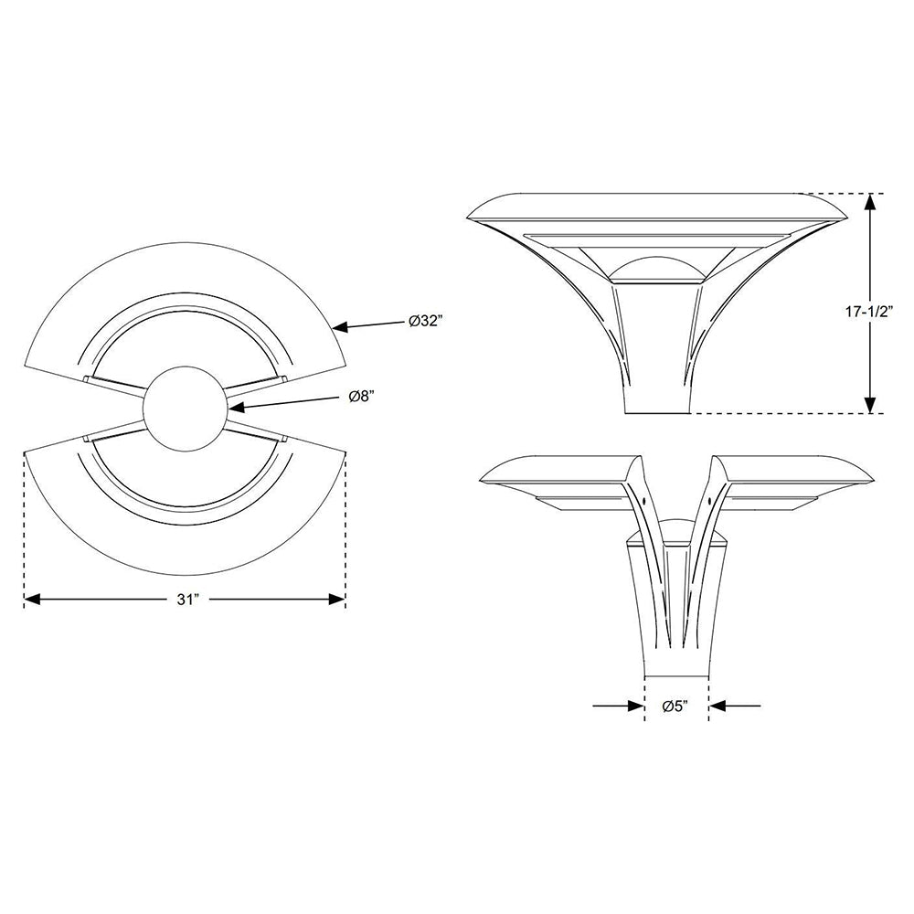 Sternberg Lighting LU760 Large Lunaria™