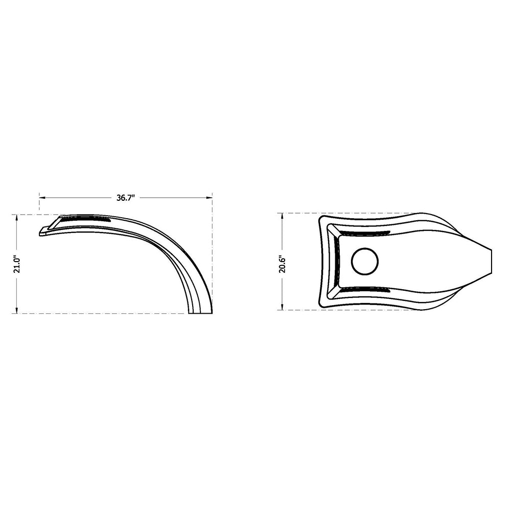 Sternberg Lighting ML740 Millenia™ Large Tenon Mount
