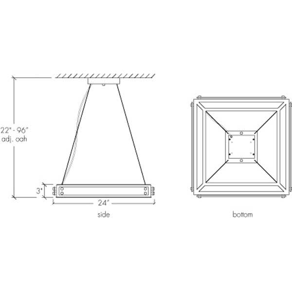 Strata 18407 Indoor/Outdoor Pendant By Ultralights Lighting Additional Image 1