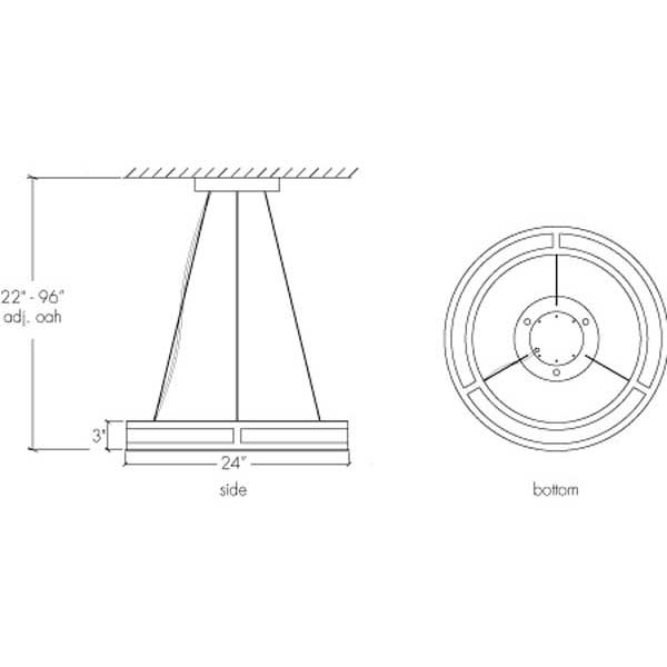 Strata 18409 Indoor/Outdoor Pendant By Ultralights Lighting Additional Image 1
