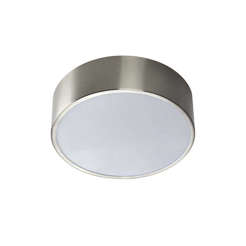 Wave Lighting 168FM Oceana Brushed Nickle White Lens Ceiling Light