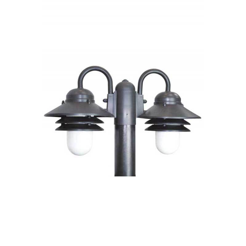 Wave Lighting S75Tx-2 Nautical 2 Light Outdoor Post Top with Photocell