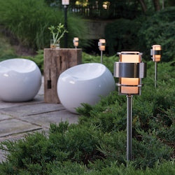 hinkley post mount lights
