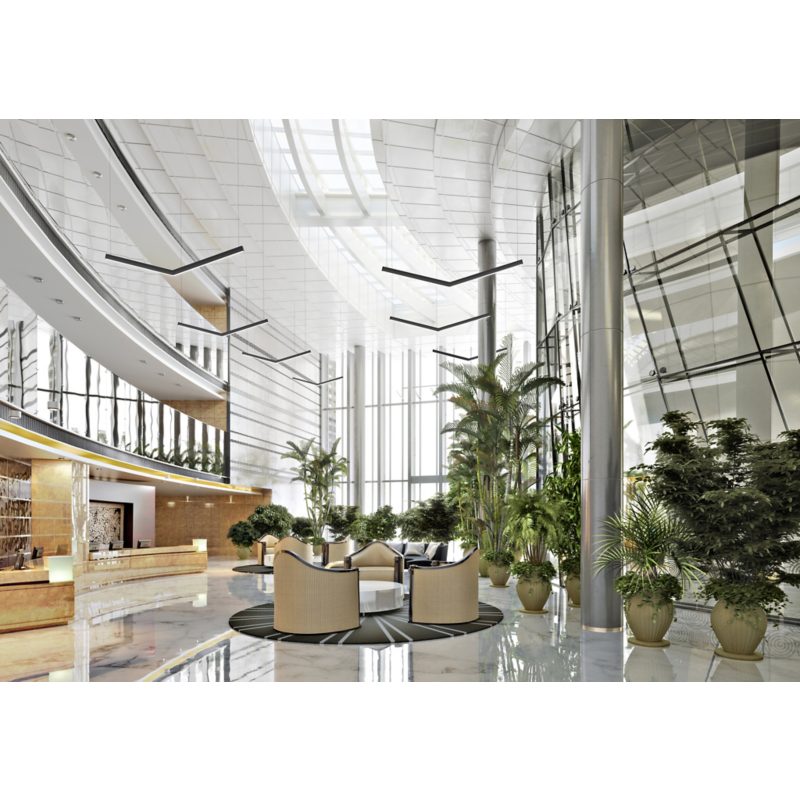 Ledalite TruGroove Architectural Linear Suspended Micro Flex image 2
