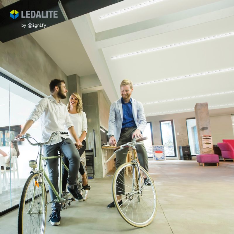 Ledalite TruGroove Micro Linear LED Recessed Light