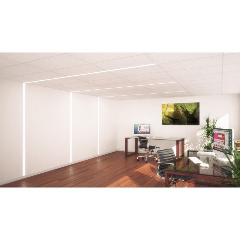 Ledalite TruGroove Linear LED Recessed Light