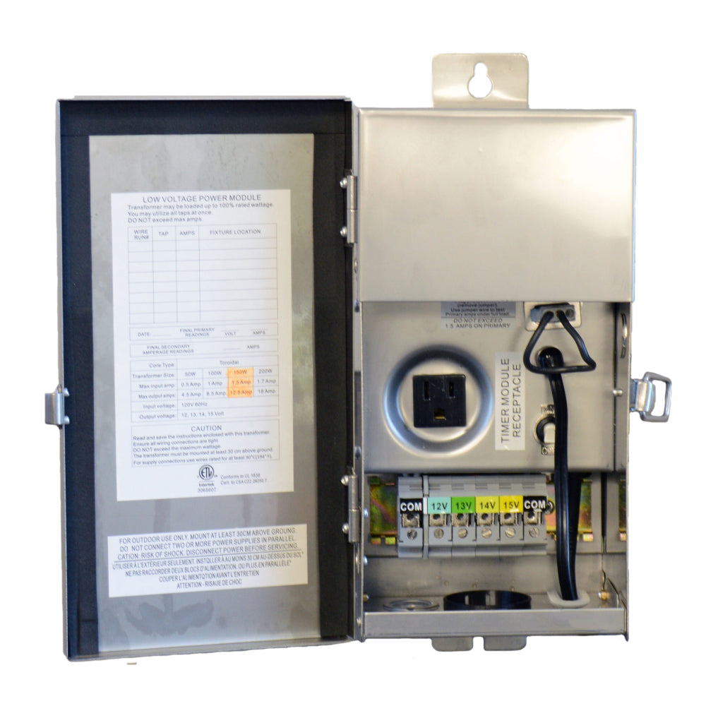 Lightcraft Outdoor 50W Transformer Multi-Tap SS PRO Series