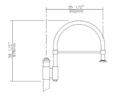 Lumec Lighting Goose Neck Brackets(GN-BRACKETS)