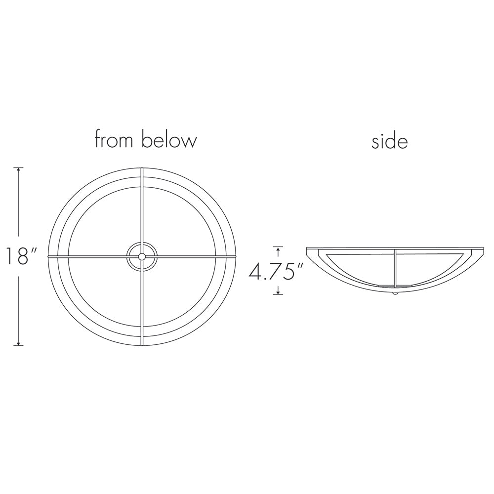 Ultralights Lighting Synergy 0480-18 Interior Sconce