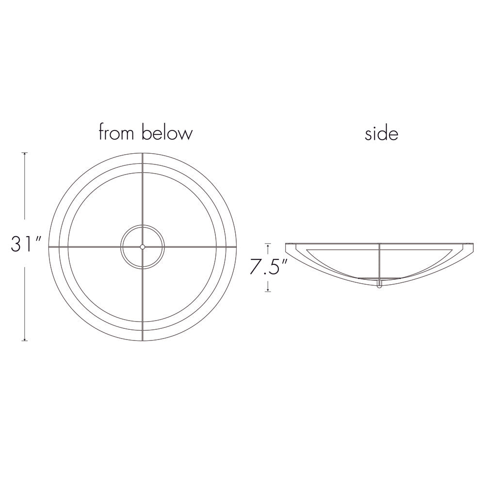 Ultralights Lighting Synergy 0480-31 Interior Sconce