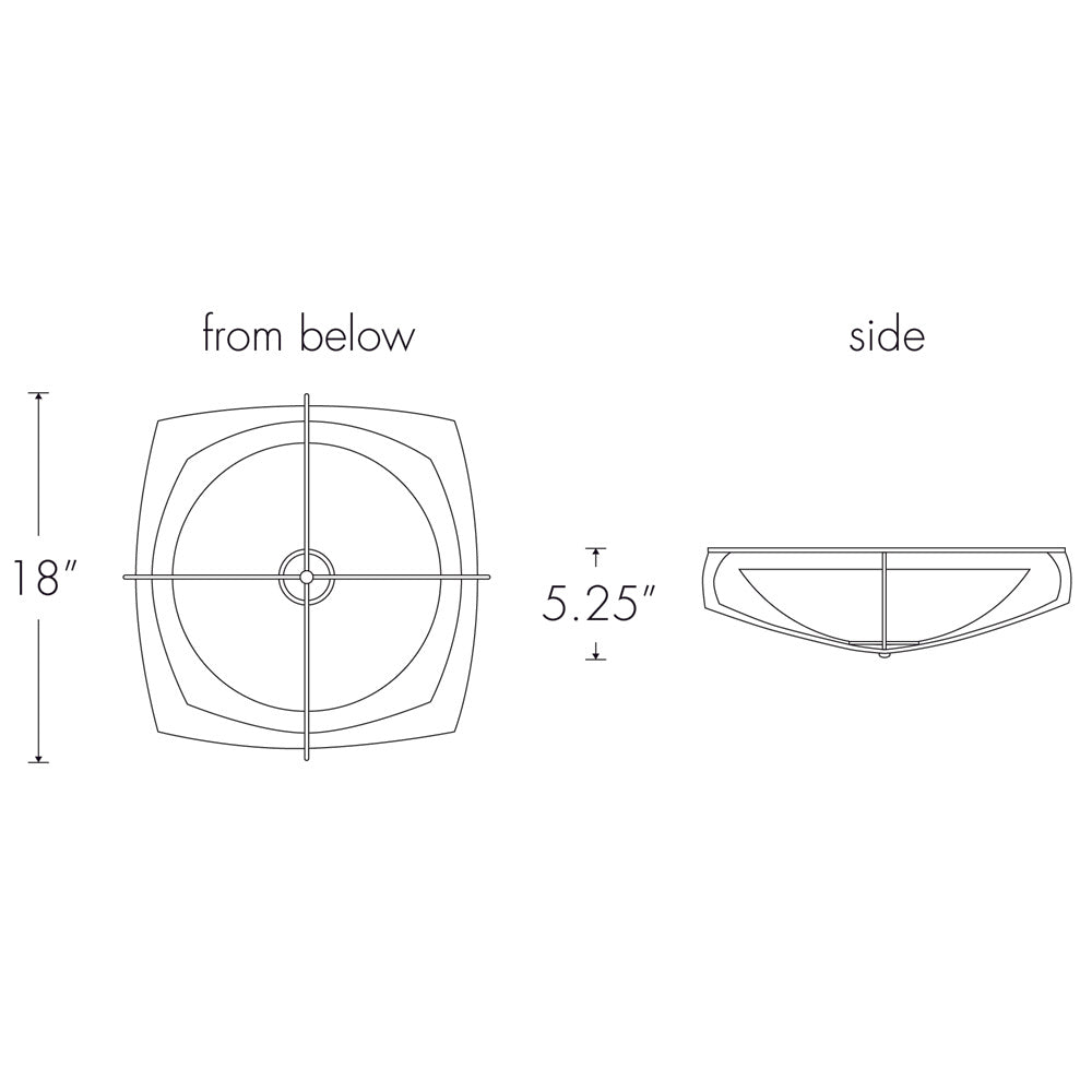 Ultralights Lighting Synergy 0490-18 LED Interior Sconce