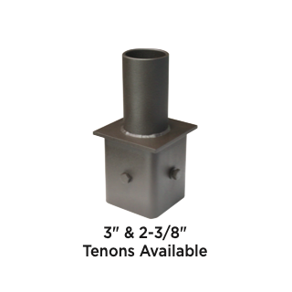 Wave Lighting 2-7/8” OD Tenon Accessory For 4” Square Post