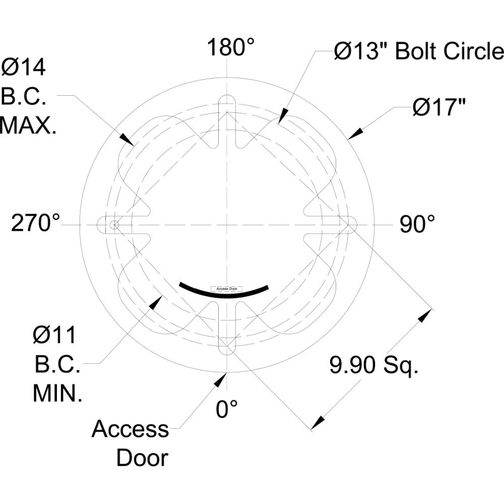 Amerlux APQ130 Pole Series 1