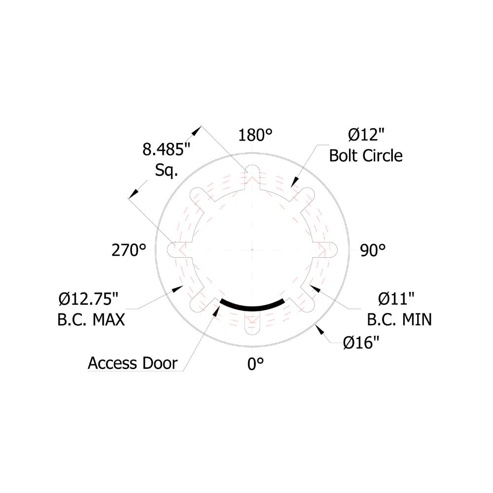 Amerlux APQ330 Pole Series 1