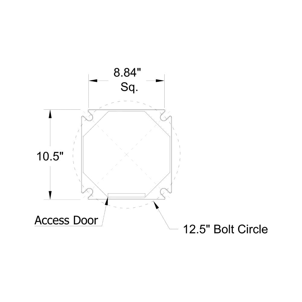 Amerlux APQ510 Pole Series 1