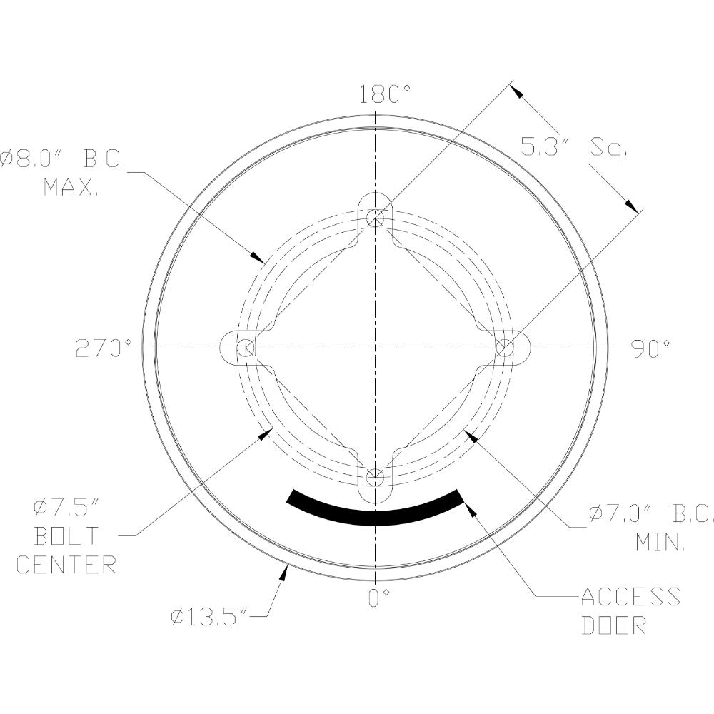 Amerlux APQ90 Pole Series 1