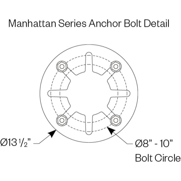 Amerlux Manhattan AP-Pole Series (AP740x) 1
