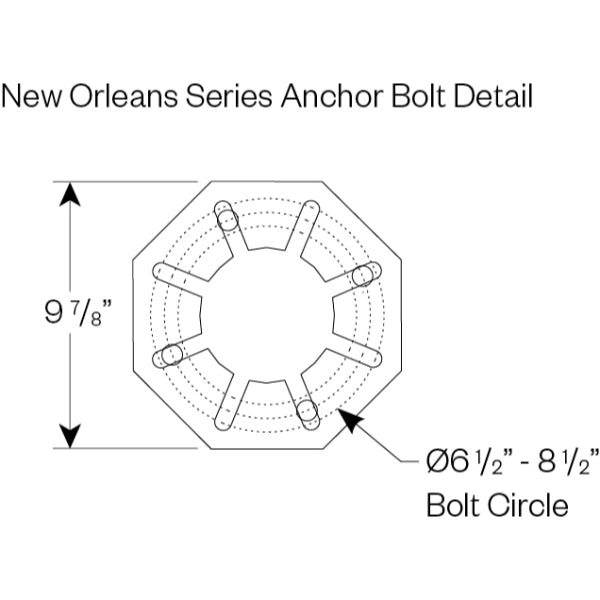 Amerlux New Orleans AP-Pole Series (AP520x) 1