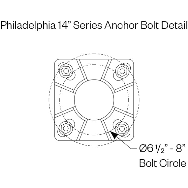 Amerlux Philadelphia 14 AP-Pole Series (AP920x) 1