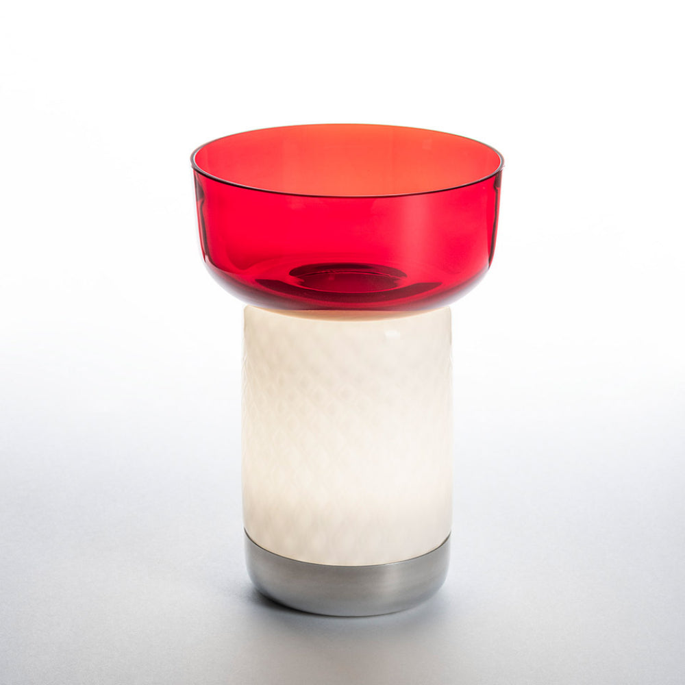 Artemide Bonta 2.4W 27K 80CRI 120V Multiplug Table Lamp with White Diffuser