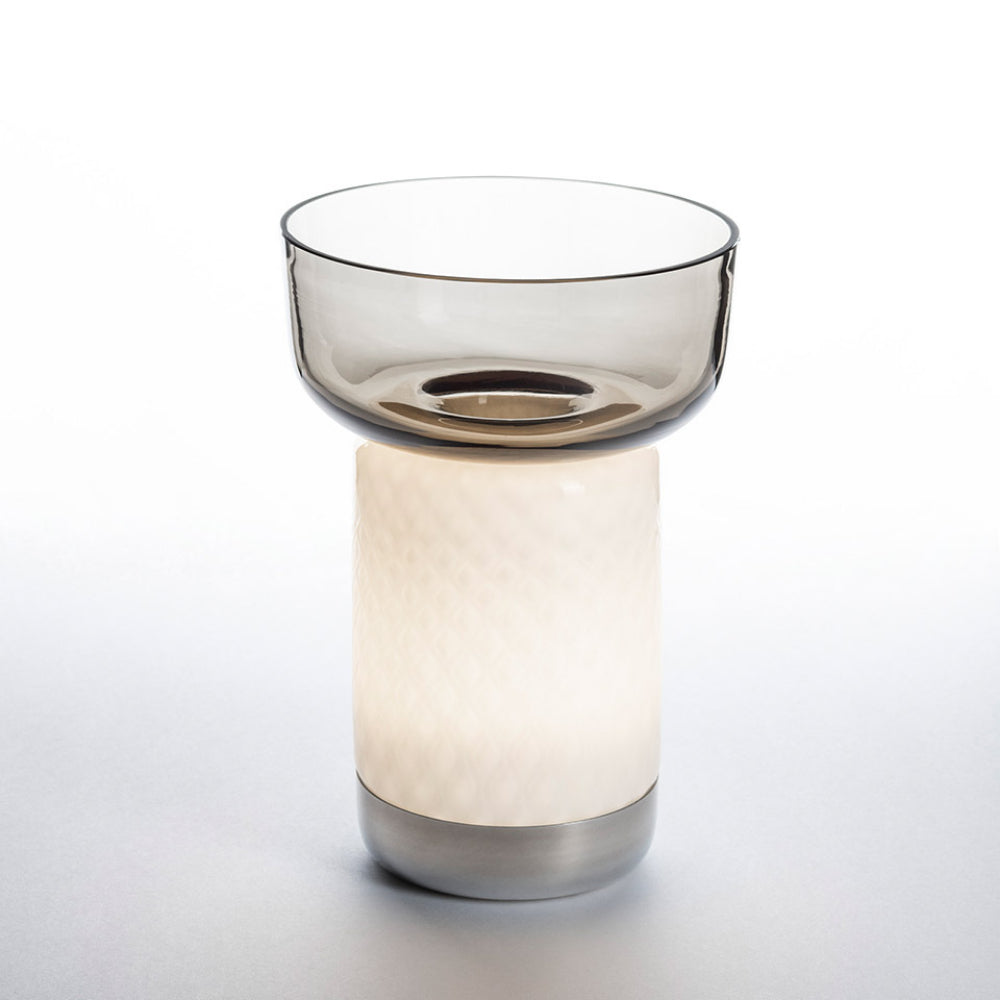 Artemide Bonta 2.4W 27K 80CRI 120V Multiplug Table Lamp with White Diffuser