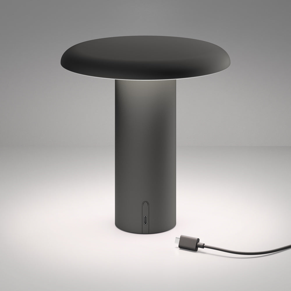 Artemide Takku 2.5W Varnished Multiplug 120V Portable Table Lamp