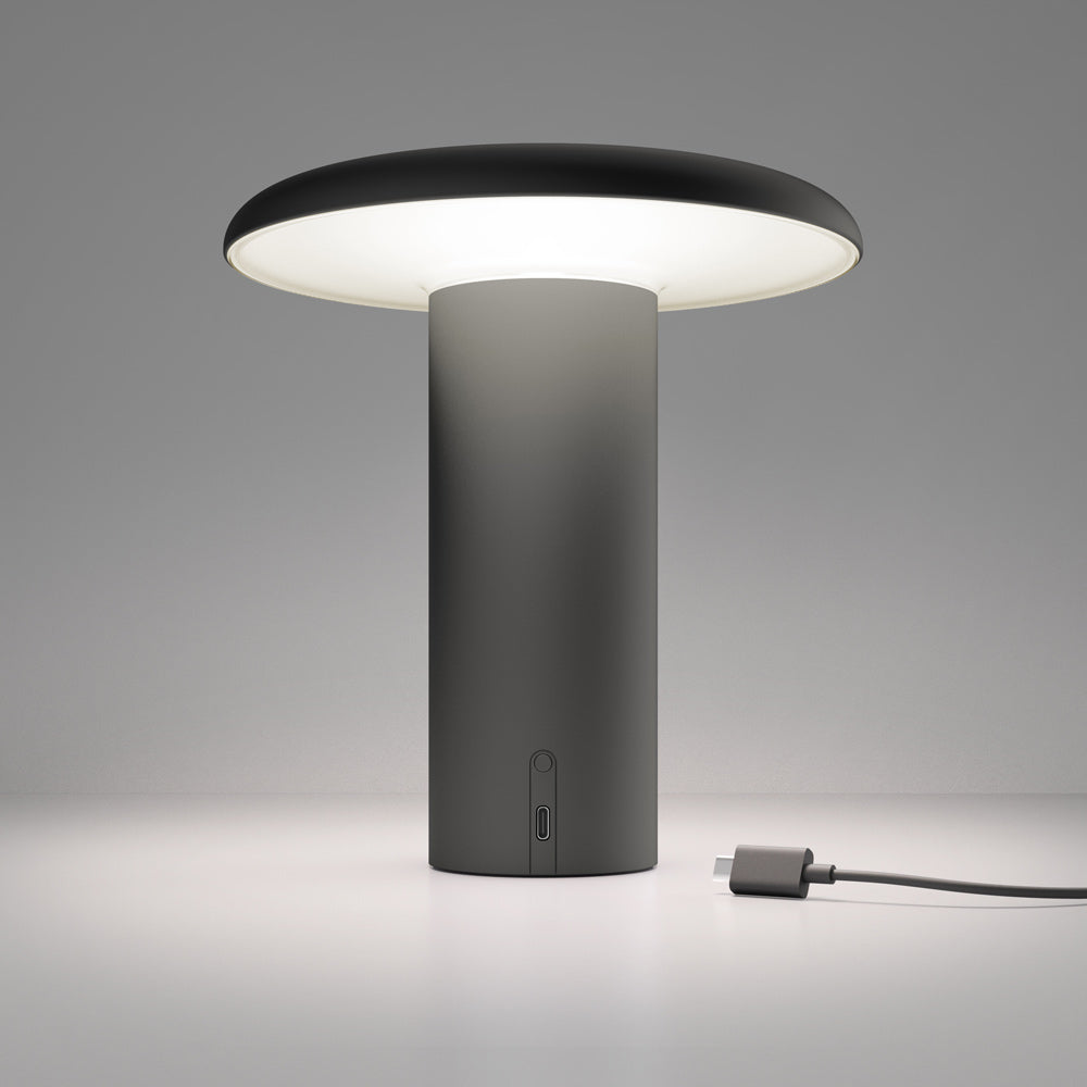 Artemide Takku 2.5W Varnished Multiplug 120V Portable Table Lamp