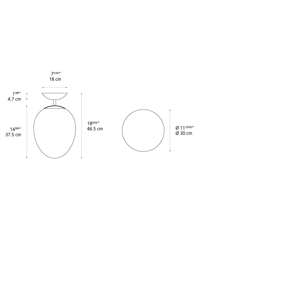 Artemide Stellar Nebula 30 LED 20W 30K 90CRI Dimmable 2-Wire/0-10V UNV Ceiling Light