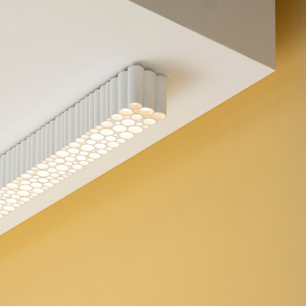 Artemide Calipso Linear Dimmable 2-Wire 120V White Ceiling Light
