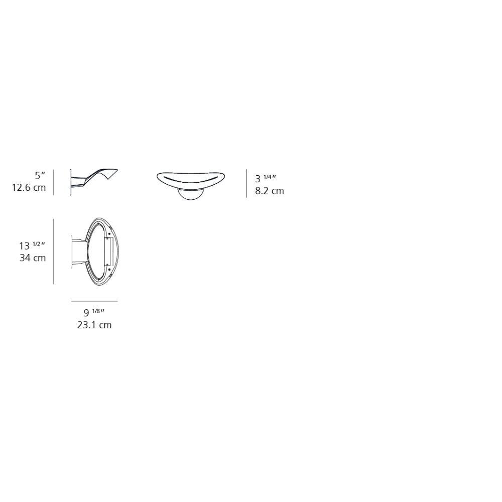 Artemide Mesmeri Wall Light