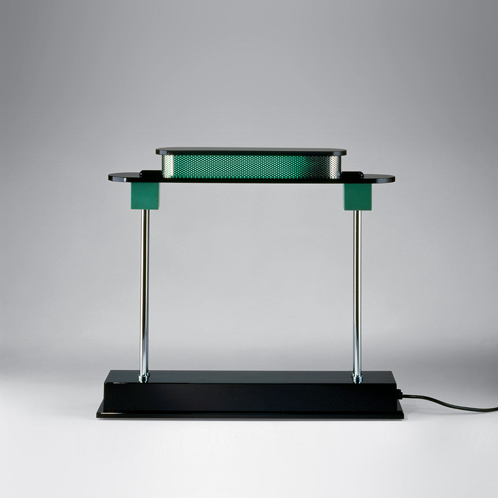 Artemide Pausania LED 14W Tunable White with Green Diffuser Table Lamp