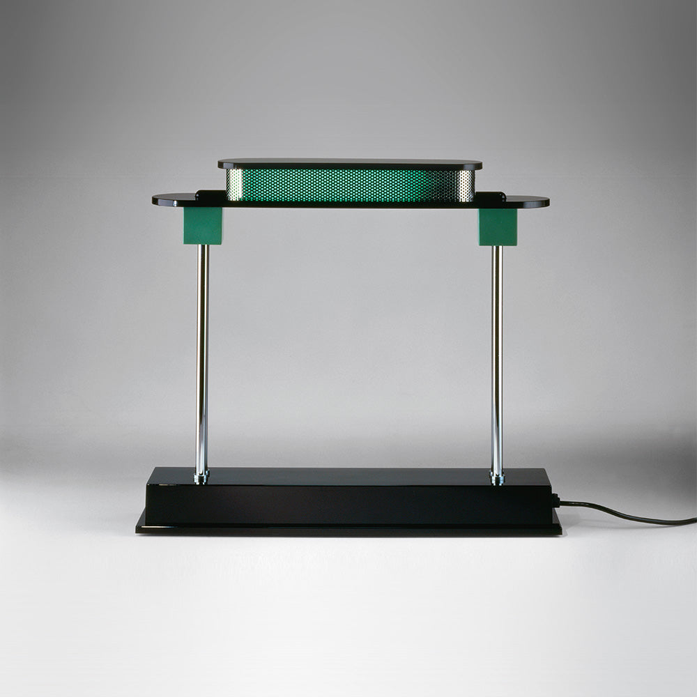 Artemide Pausania LED 14W Tunable White with Green Diffuser Table Lamp
