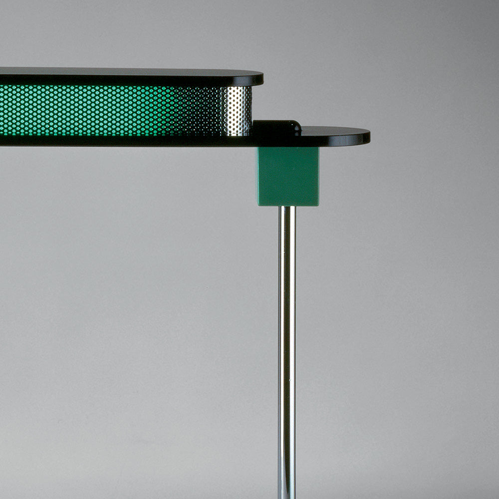 Artemide Pausania LED 14W Tunable White with Green Diffuser Table Lamp