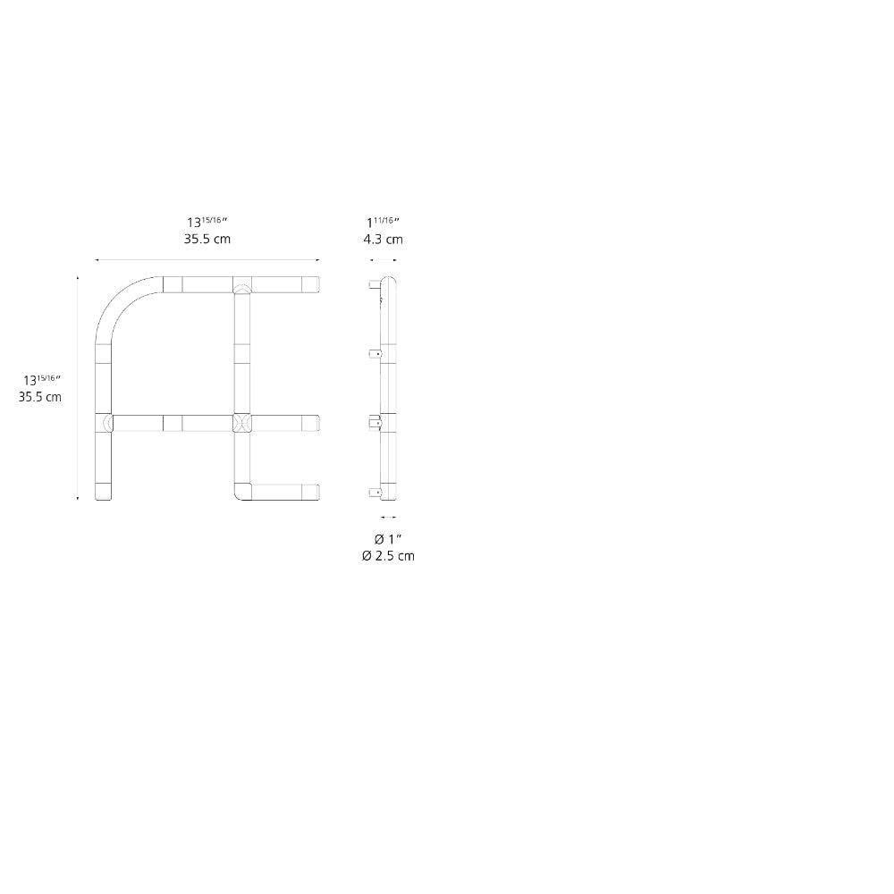Artemide Alphabet of Light LED 24VDC Mini Uppercase Wall Light