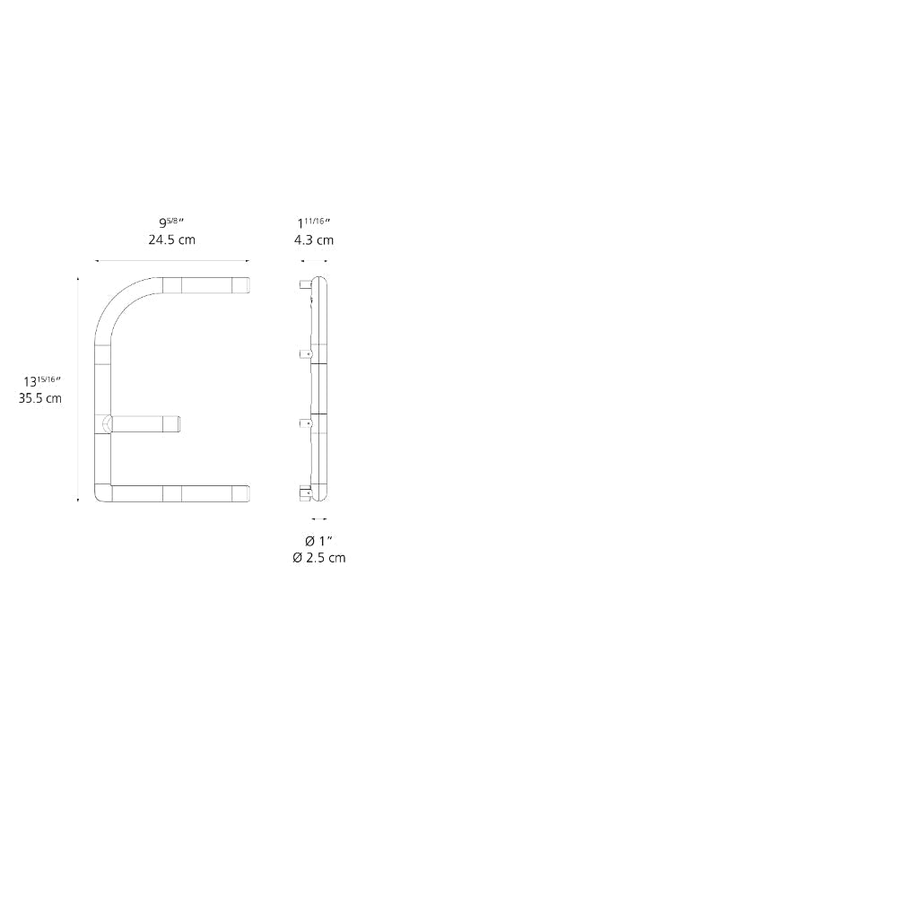 Artemide Alphabet of Light LED 24VDC Mini Uppercase Wall Light